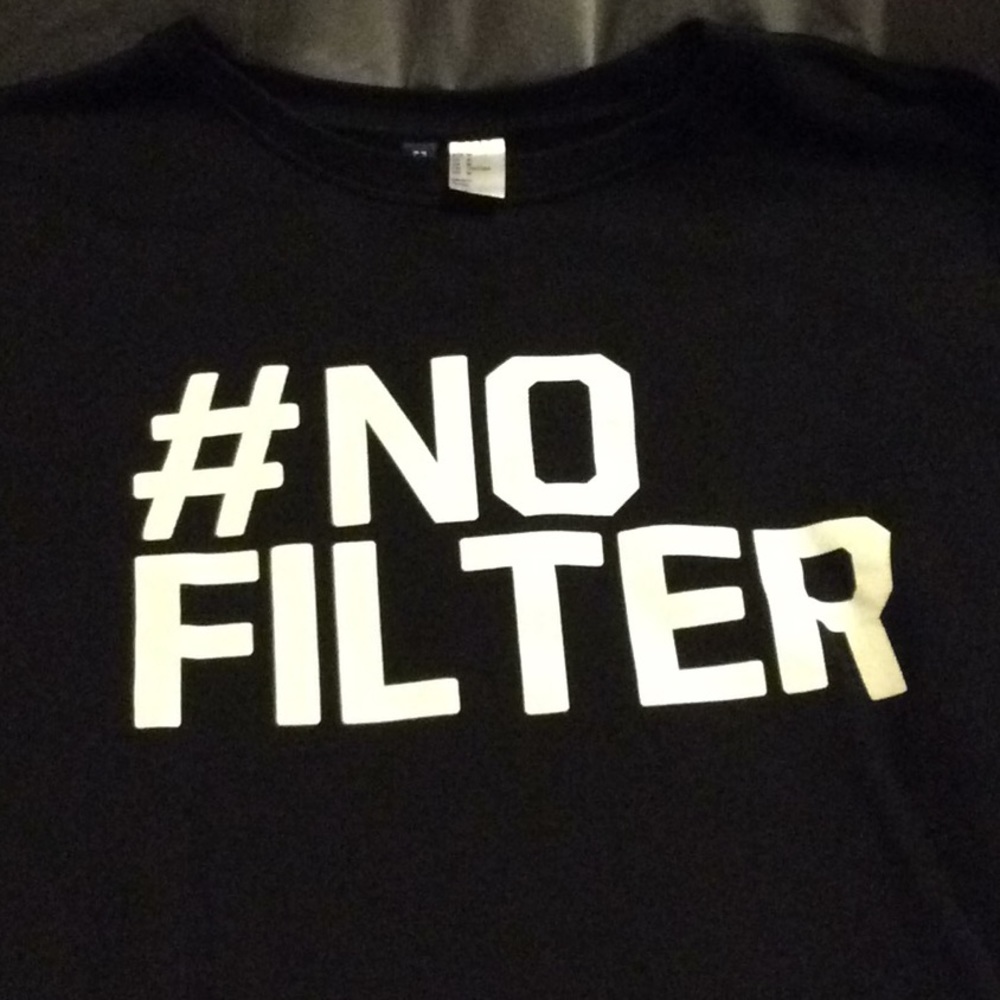 Men’s sweat shirt # no filter size medium